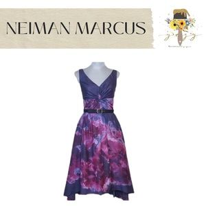 NEIMAN MARCUS Purple Casual Dress SIZE 2